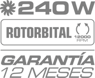 Lijadora Rotorbital Daihatsu LRC240