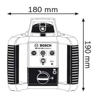 Nivel Láser Rotativo Automático BOSCH GRL 250 HV