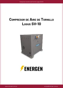 Compresor de Aire de Tornillo Logus SV-10 - Ficha Técnica