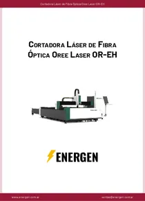Cortadora Láser de Fibra Óptica Oree Laser OR-EH - Ficha Técnica