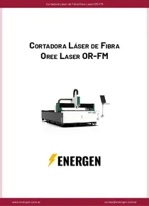 Cortadora Láser de Fibra Oree Laser OR-FM - Ficha Técnica