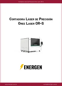 Cortadora Láser de Precisión Oree Laser OR-S - Ficha Técnica