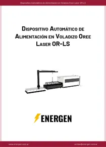 Dispositivo Automático de Alimentación en Voladizo Oree Laser OR-LS - Ficha Técnica