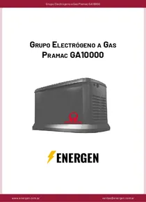 Grupo Electrógeno a Gas Pramac GA10000 - Ficha Técnica