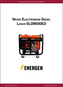 Grupo Electrógeno Diesel Logus GLD9500ED - Ficha Técnica