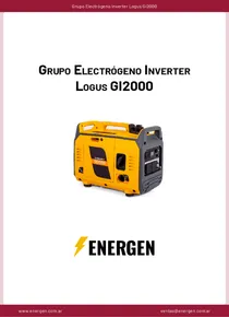 Grupo Electrógeno Inverter Logus GI2000 - Ficha Técnica