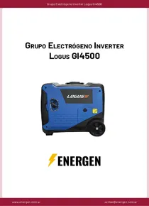 Grupo Electrógeno Inverter Logus GI4500 - Ficha Técnica