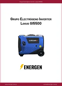 Grupo Electrógeno Inverter Logus GI5500 - Ficha Técnica