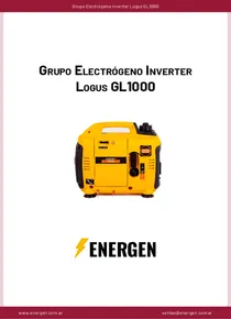 Grupo Electrógeno Inverter Logus GL1000 - Ficha Técnica