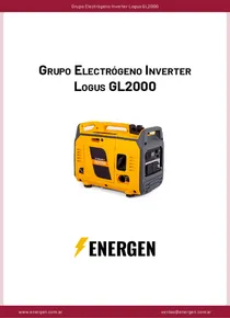 Grupo Electrógeno Inverter Logus GL2000 - Ficha Técnica