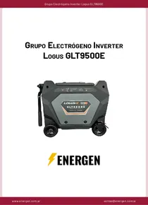 Grupo Electrógeno Inverter Logus GLT9500E - Ficha Técnica