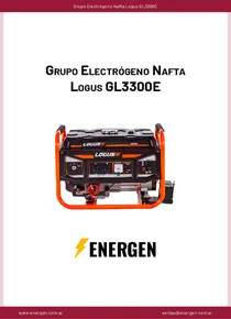 Grupo Electrógeno Nafta Logus GL3300E - Ficha Técnica