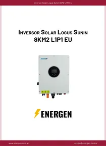 Inversor Solar Logus Sunin 8KM2 L1P1 EU - Ficha Técnica