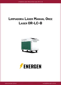Limpiadora Láser Manual Oree Laser OR-LC-B - Ficha Técnica
