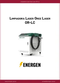 Limpiadora Laser Oree Laser OR-LC - Ficha Técnica