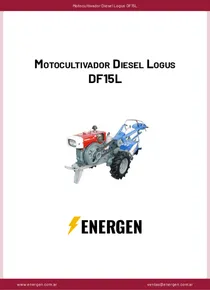 Motocultivador Diesel Logus DF15L - Ficha Técnica