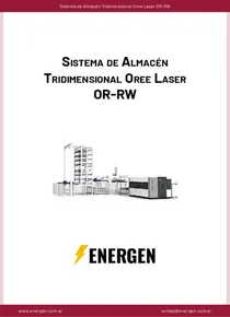 Sistema de Almacén Tridimensional Oree Laser OR-RW - Ficha Técnica