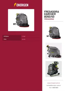 Fregadora Karcher BD50/50 - Folleto