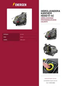 Hidrolavadora Karcher HDS9/17-4C - Folleto