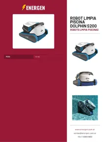 Robot Limpia Piscina Dolphin S200 - Folleto