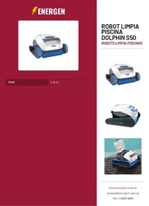 Robot Limpia Piscina Dolphin S50 - Folleto