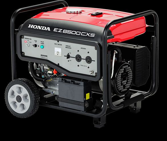 Generador EZ6500 CXS - 6.5 KVA de potencia máxima // HondaHonda Productos  de Fuerza