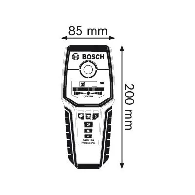 Detector de Materiales Bosch GMS 120