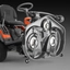 Tractor Husqvarna Radio Giro Cero RC318T