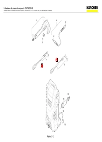 Hidrolavadora Karcher K2 Dakar - Despiece