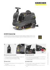 Fregadora Karcher B90 - Ficha Técnica