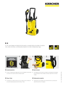 Hidrolavadora Karcher K4 Premium - Ficha Técnica