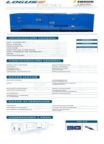 Grupo Electrógeno Diesel Logus 350BRs - PDF