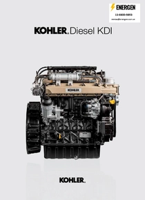 Motor Diesel Kohler KDI 3404TCR SRC - Folleto