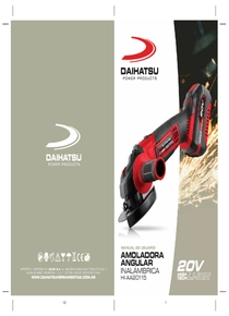 Amoladora Angular Daihatsu HI-AA20115 - Manual