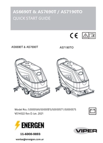 Fregadora Nilfisk AS7690 Viper - Manual