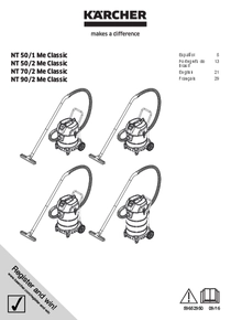 Aspiradora Karcher NT70/2 - Manual