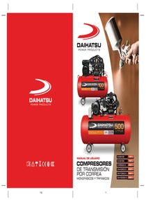 Compresor de Aire Daihatsu C30150 - Manual