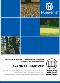 Cortacercos Husqvarna 226HD60S - Manual