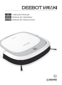 Robot aspirador y trapeador Ecovacs Deebot WiFi Slim2 - Manual