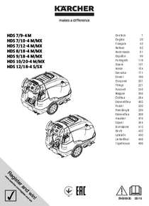 Hidrolavadora Karcher HDS10/20-4M - Manual