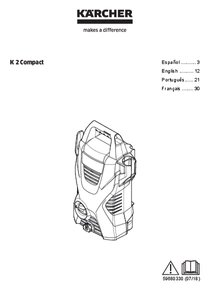 Hidrolavadora Karcher K2 Compact - Manual