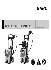 Hidrolavadora Stihl RE110 - Manual