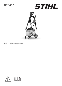 Hidrolavadora Stihl RE145 - Manual