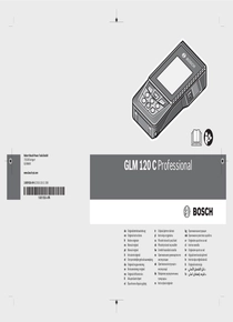 Medidor de Distancia Bosch GLM 120C - Manual de Usuario