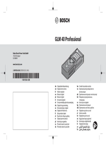 Medidor de Distancia Bosch GLM 50C - Manual de Usuario