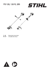 Motoguadaña Stihl FS120R - Manual