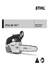 Motosierra Stihl MS193 T - Manual