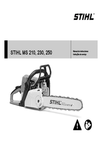 Motosierra Stihl MS250 - Manual