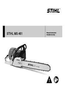 Motosierra Stihl MS461 - Manual