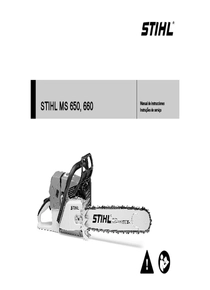 Motosierra Stihl MS660 - Manual